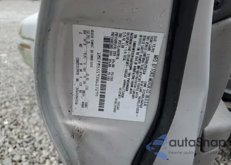 2003 Mercury Sable from USA, damaged, VIN NULL